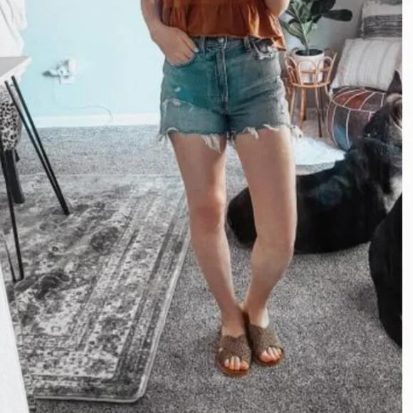 Women's Anabeth Woven Cross-band Slide Sandals - Universal Thread Tan 9.5 - Picture 4 of 4